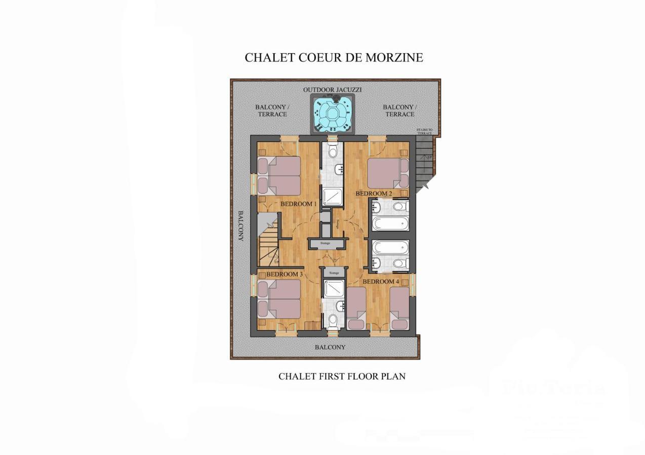 Simply Morzine - Chalet Coeur De Morzine Εξωτερικό φωτογραφία